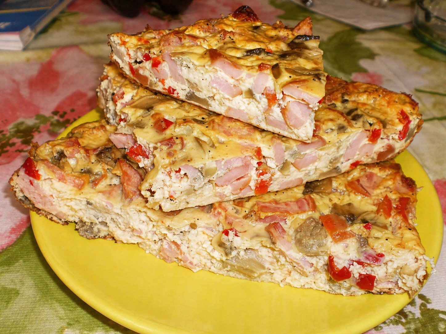 Aperitiv omleta pufoasa la cuptor