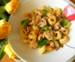 Tortellini cu ciuperci, curcan si Camembert-9