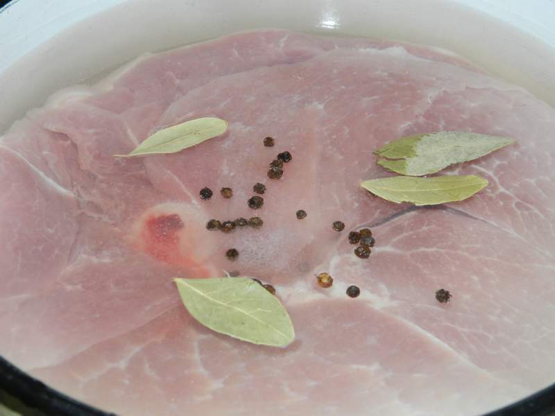 Jambon de porc la cuptor