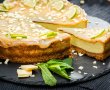 Cheesecake cu avocado si caramel cu lime- reteta video-1