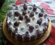 Tort cu crema de vanilie si ciocolata alba-3