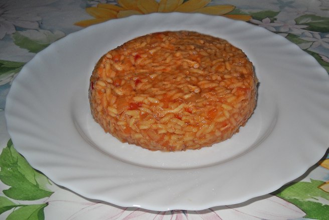 Pilaf cu carne de curcan