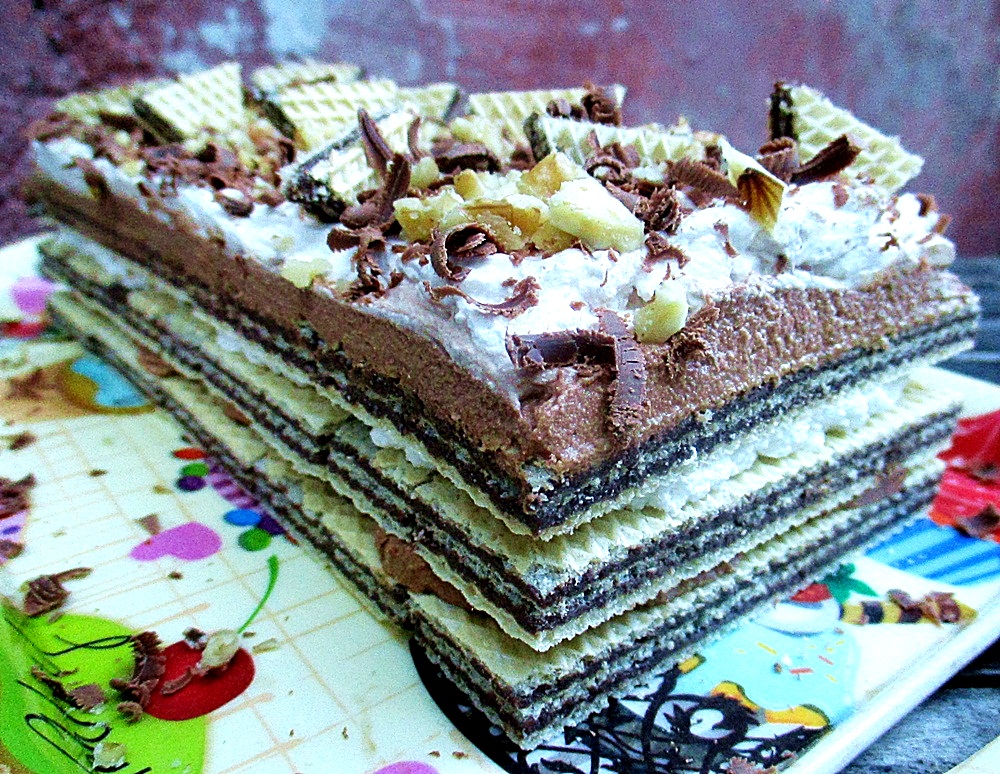 Wafers cake