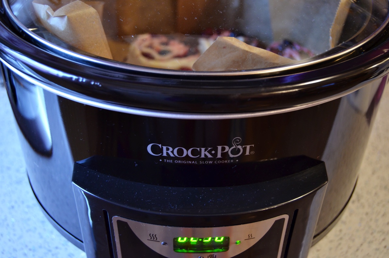 Melcisori cu fructe de padure la slow cooker Crock-Pot 4,7 L