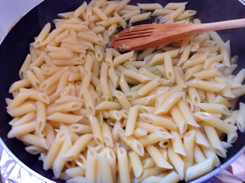 Penne cu dovlecel si tartufo