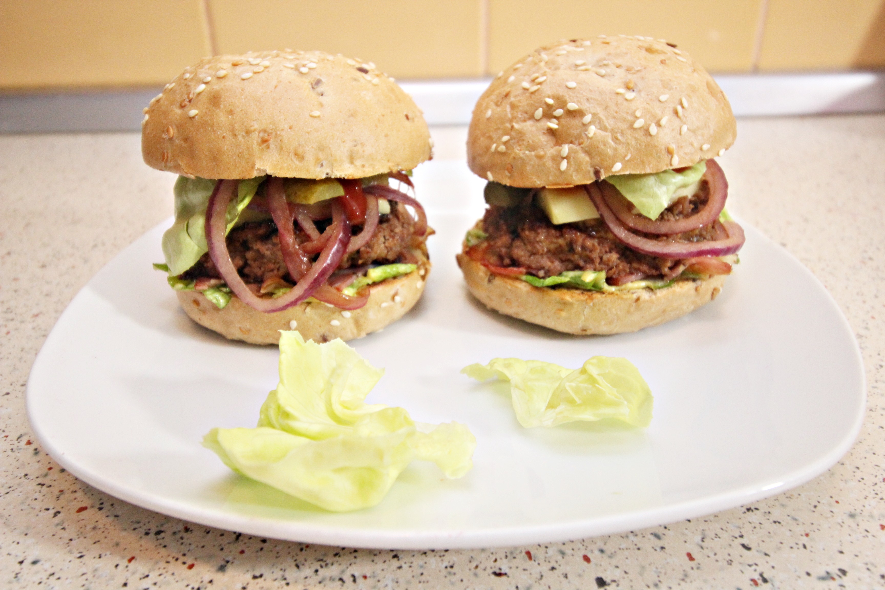 Burger a la Jamie Oliver