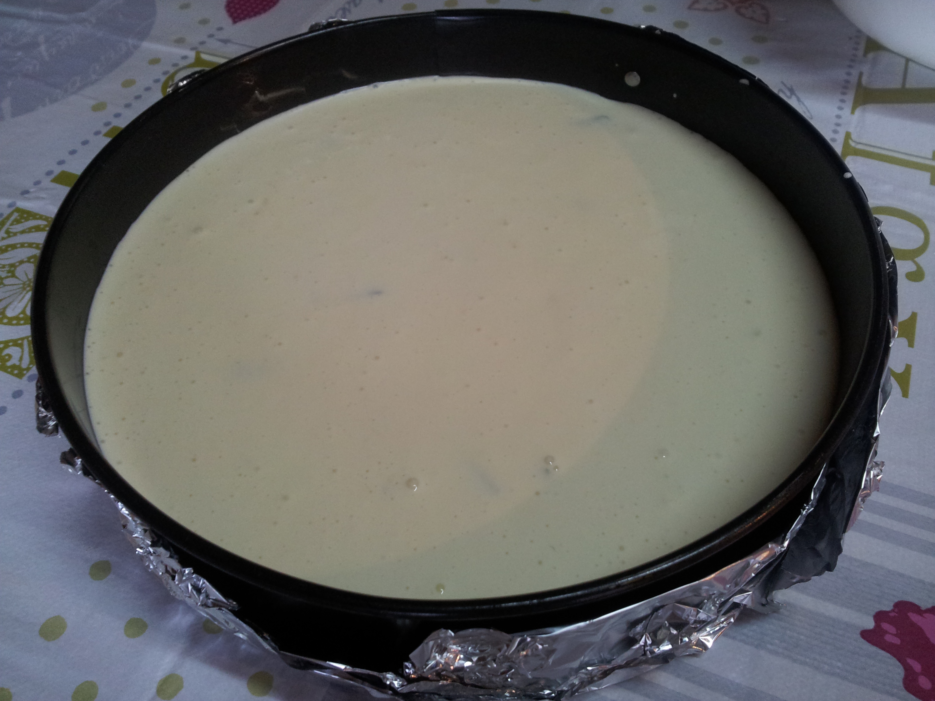 Cheescake cu jeleu de kiwi