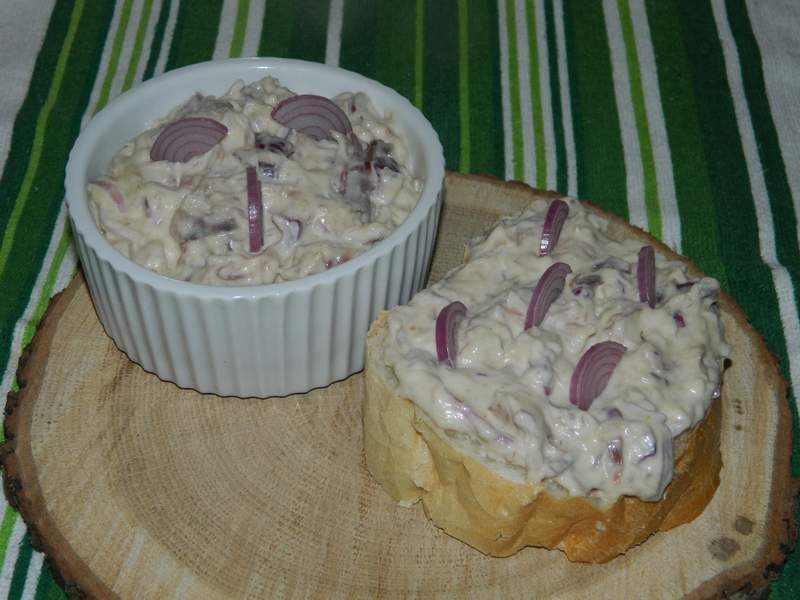 Salata de peste afumat