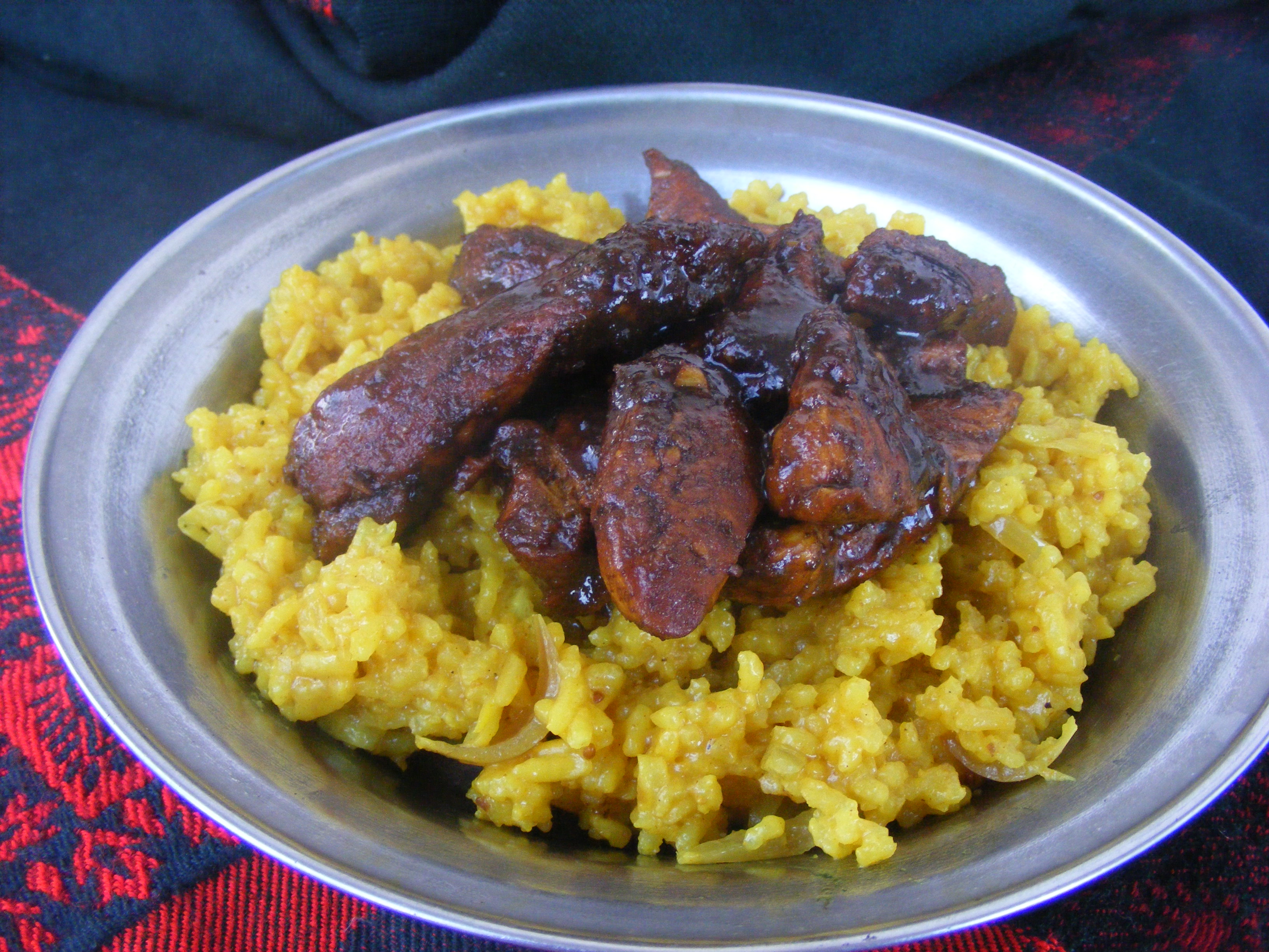 Curry de pui si orez