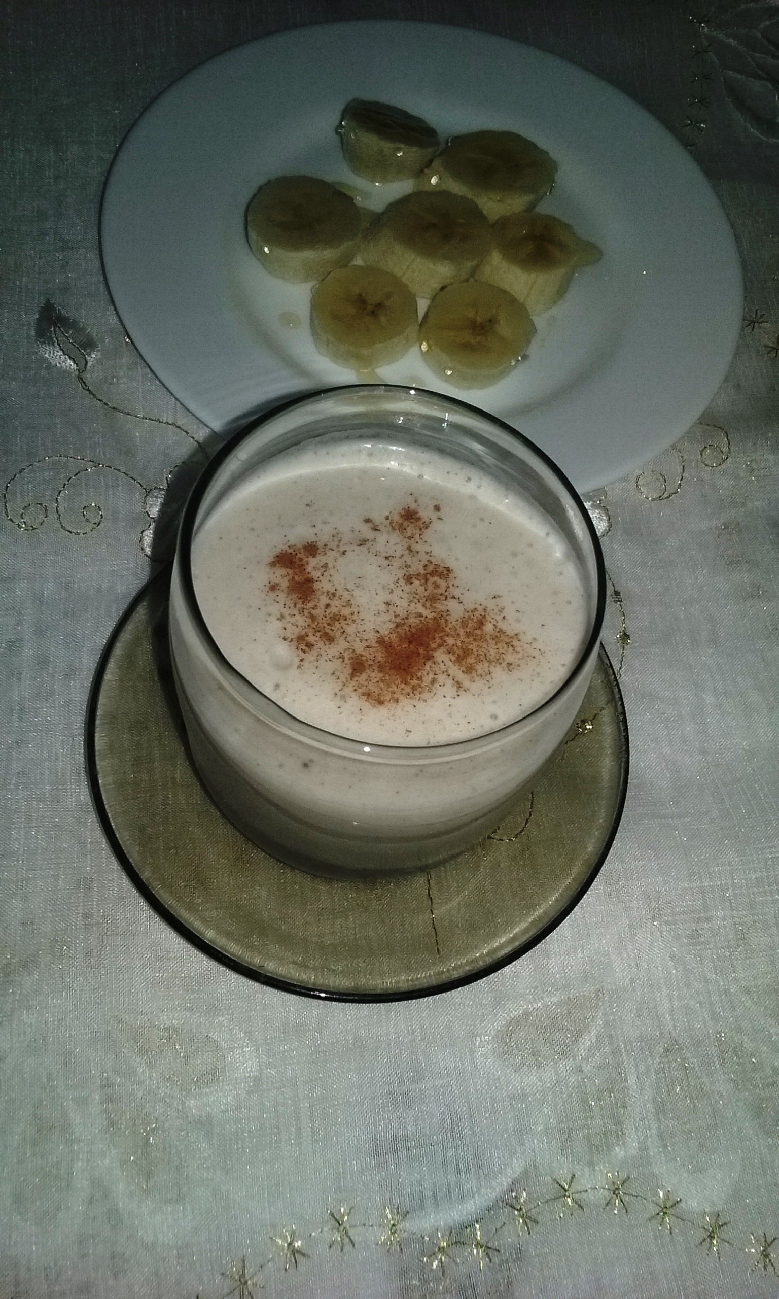 Smoothie cu lapte de cocos si banana