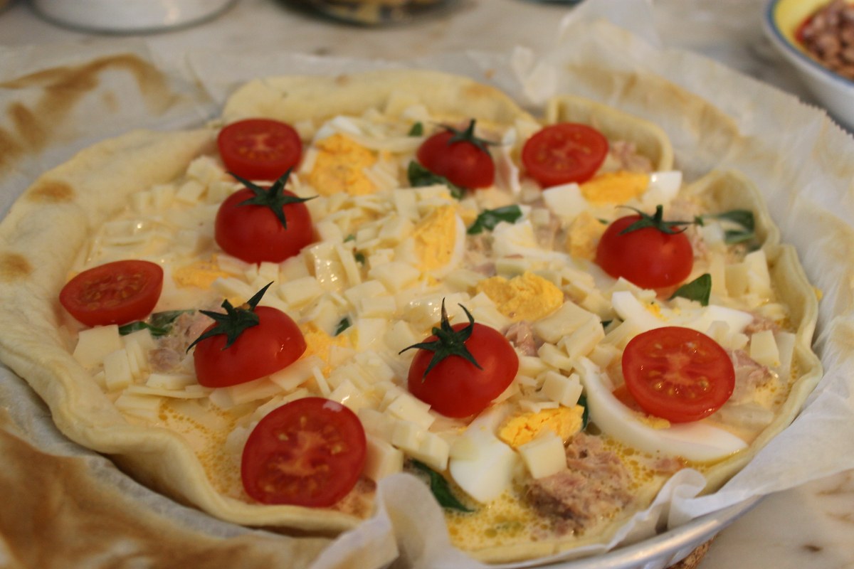 Quiche de ton si legume