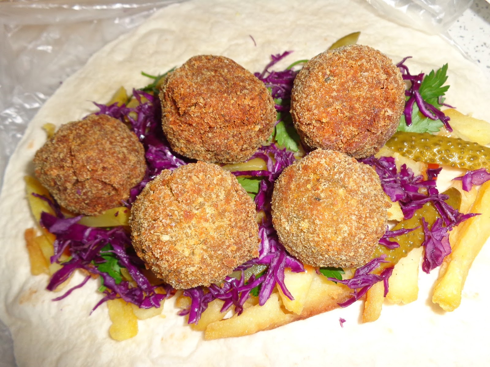 Sandwich falafel