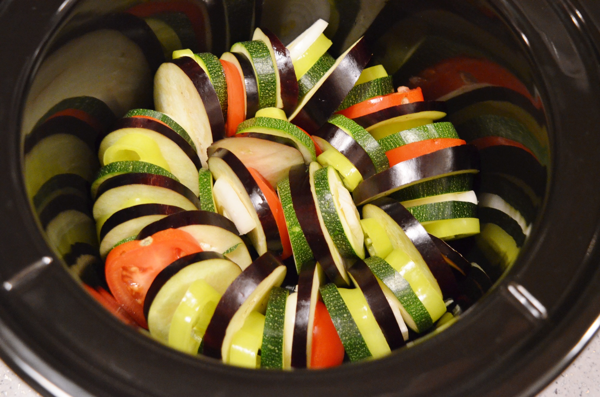 Ratatouille la slow cooker Crock-Pot