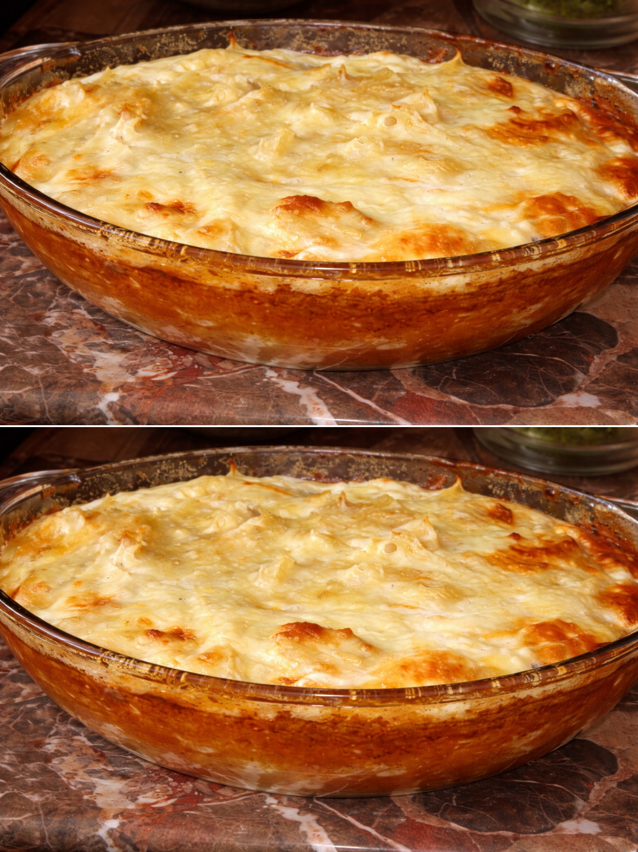 Budinca din macaroane cu branza