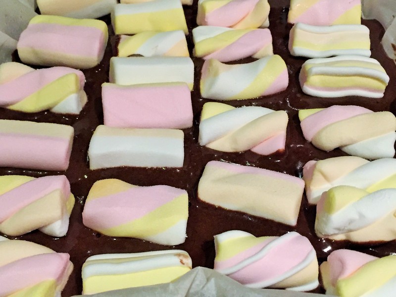 Negresa cu marshmallows