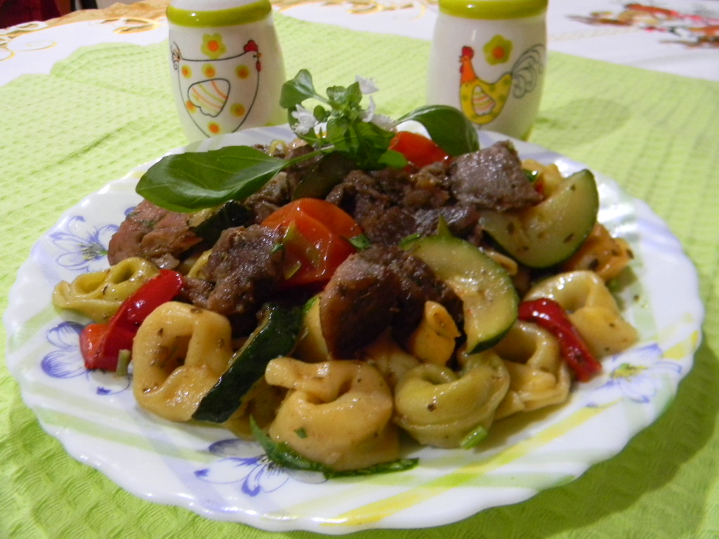 Tortellini cu carne de porc