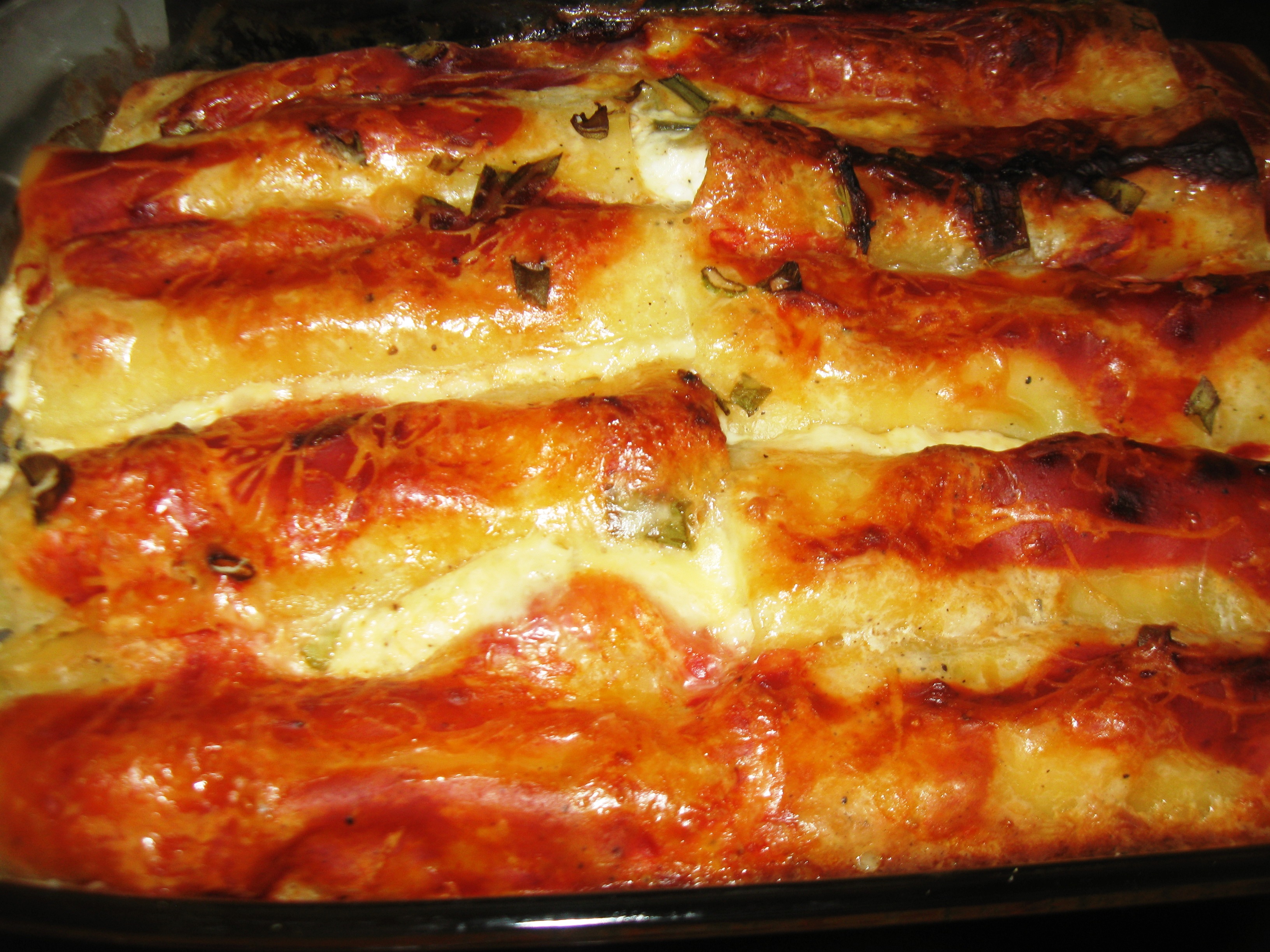 Cannelloni cu pui