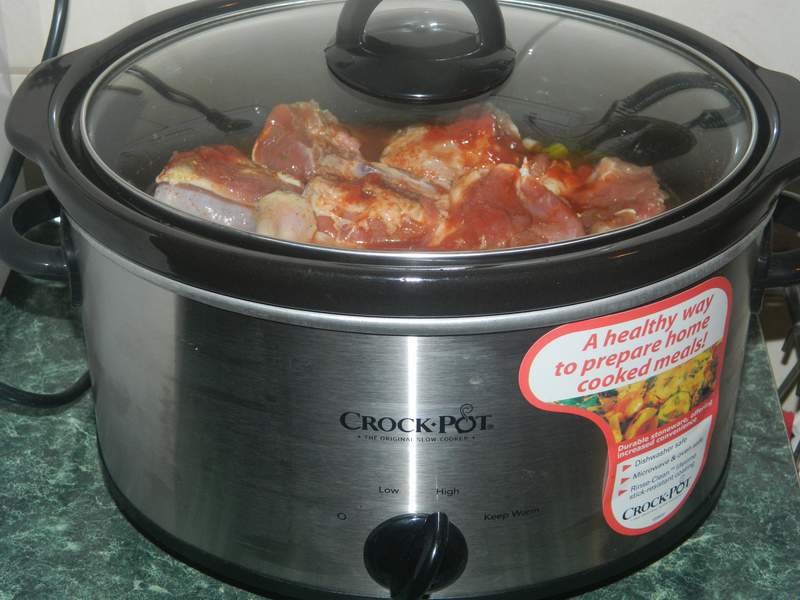 Tocana de miel cu cartofi la slow cooker Crock-Pot