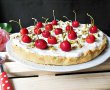 Tarta cu cirese si crema de vanilie cu mascarpone-6