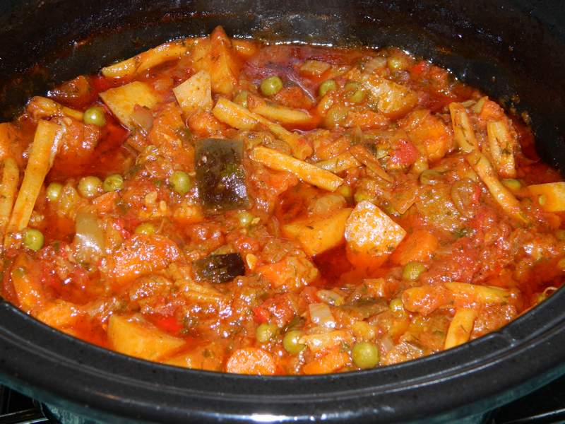 Ghiveci de legume la slow cooker Crock-Pot