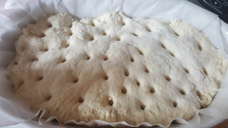 Foccacia cu usturoi