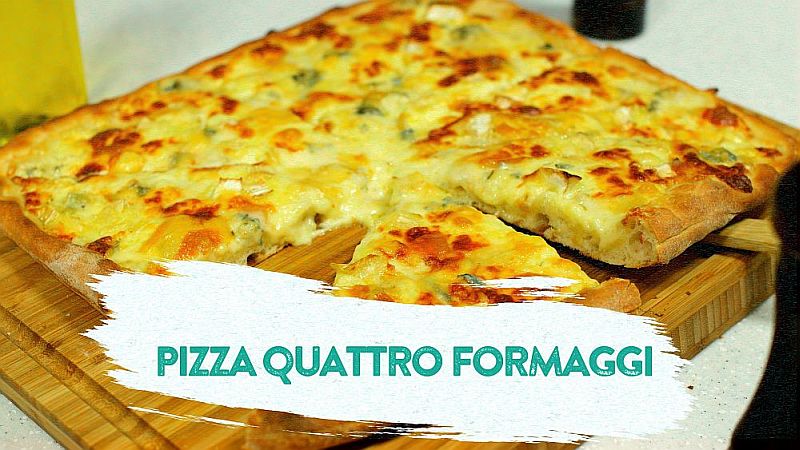 Pizza Quattro Formaggi, reteta lui George vicecampion European la pizza