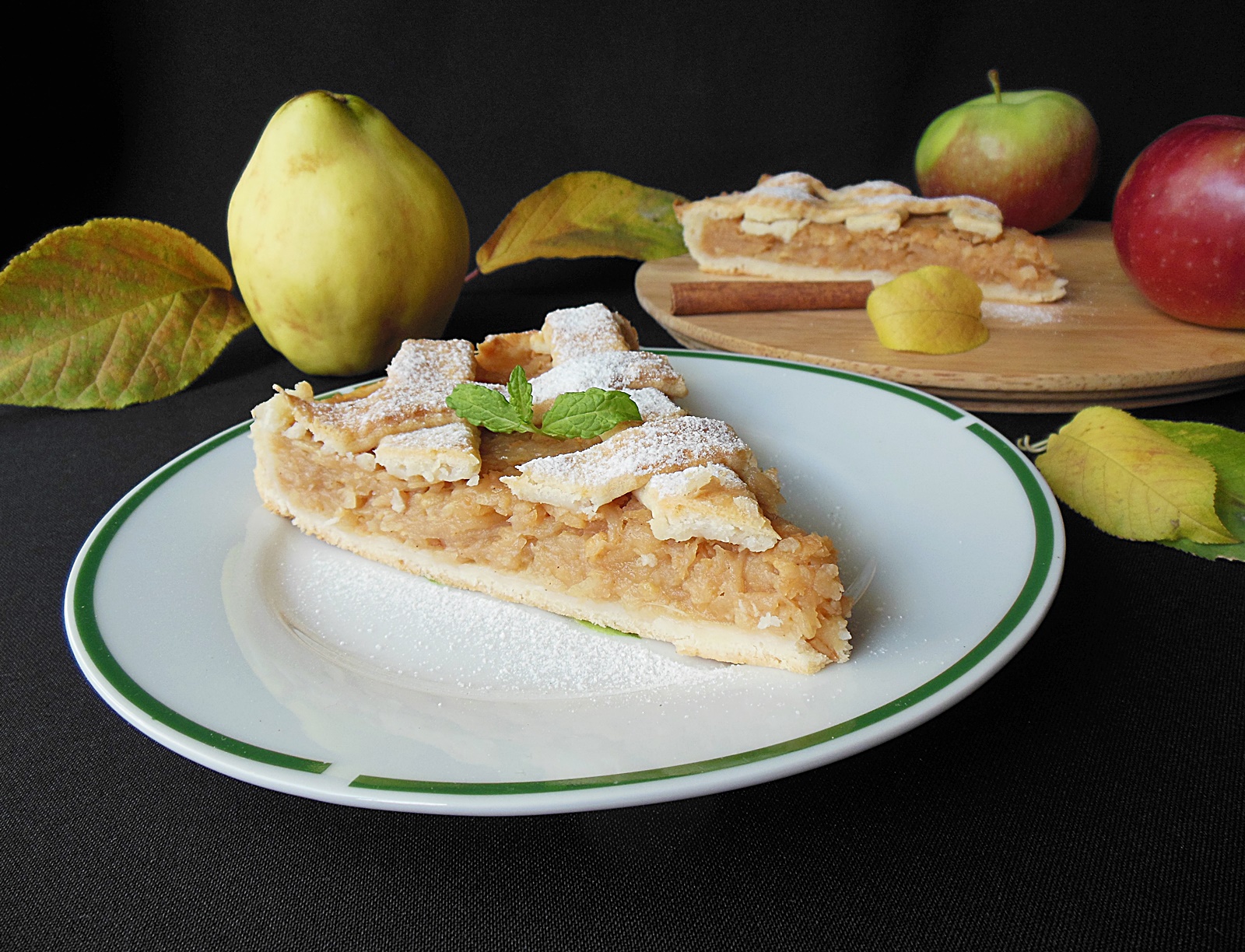 Tarta de toamna: cu mere, pere si gutui