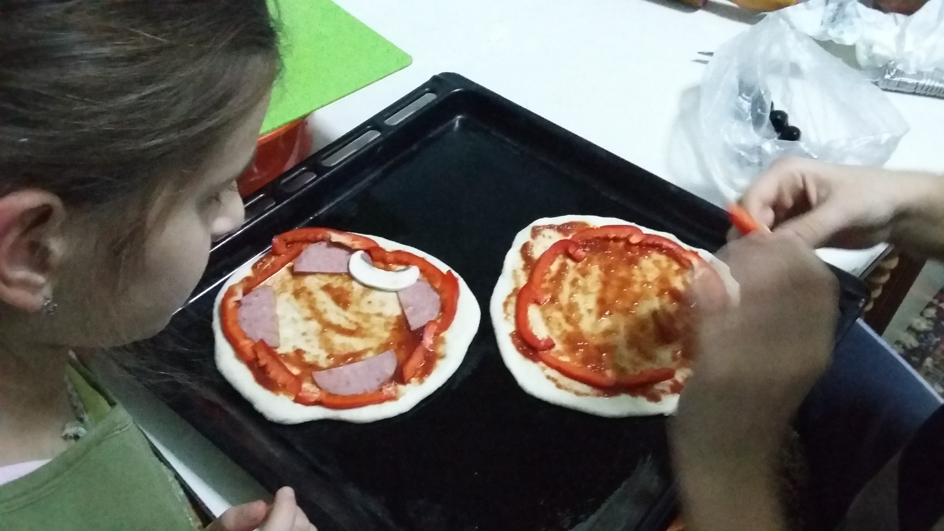 Pizza de Halloween