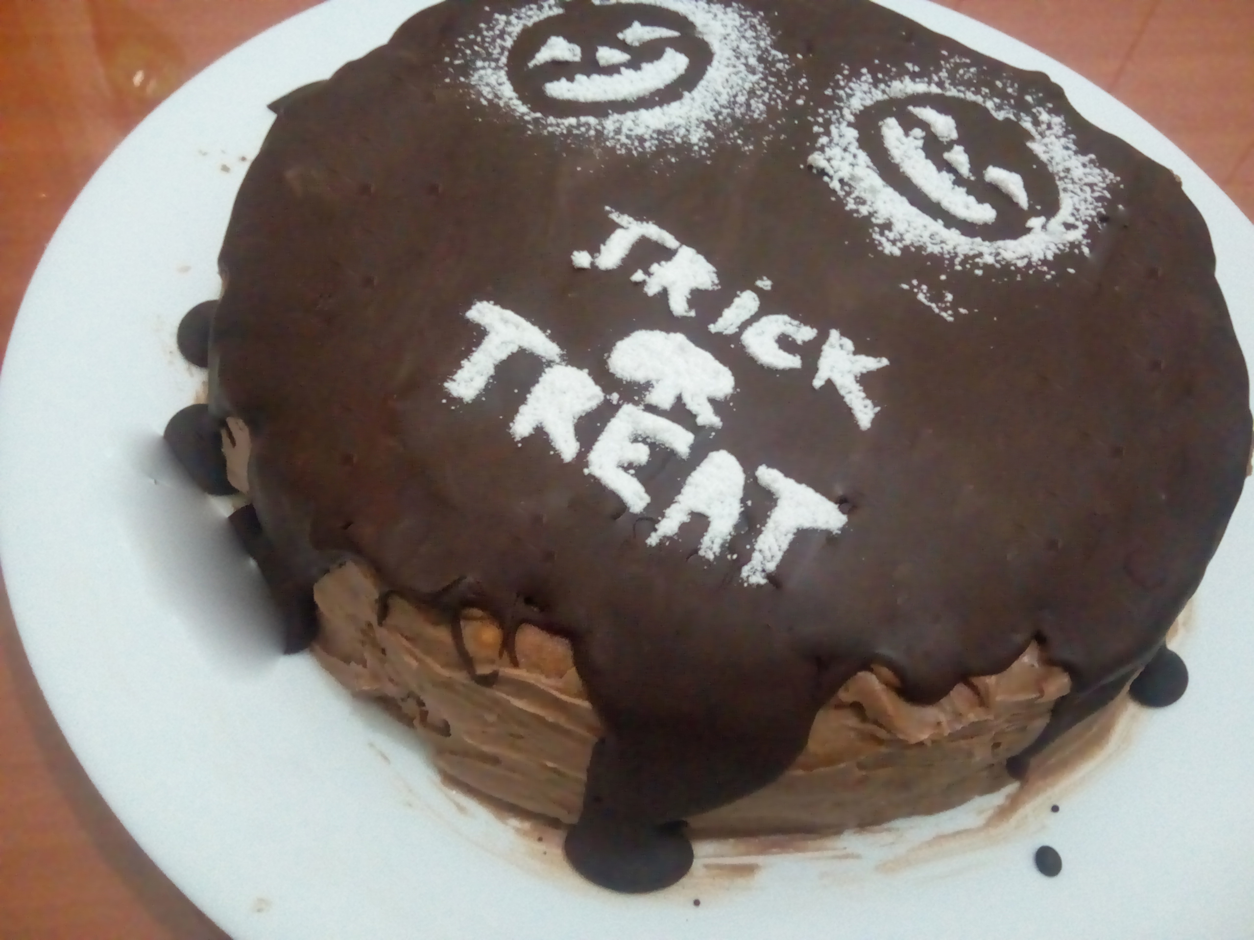 Tort de biscuiti (Pentru Halloween)