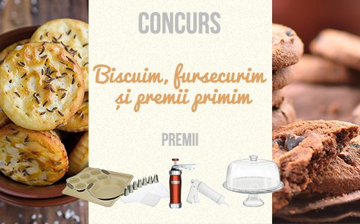 Biscuim, fursecurim si premii primim