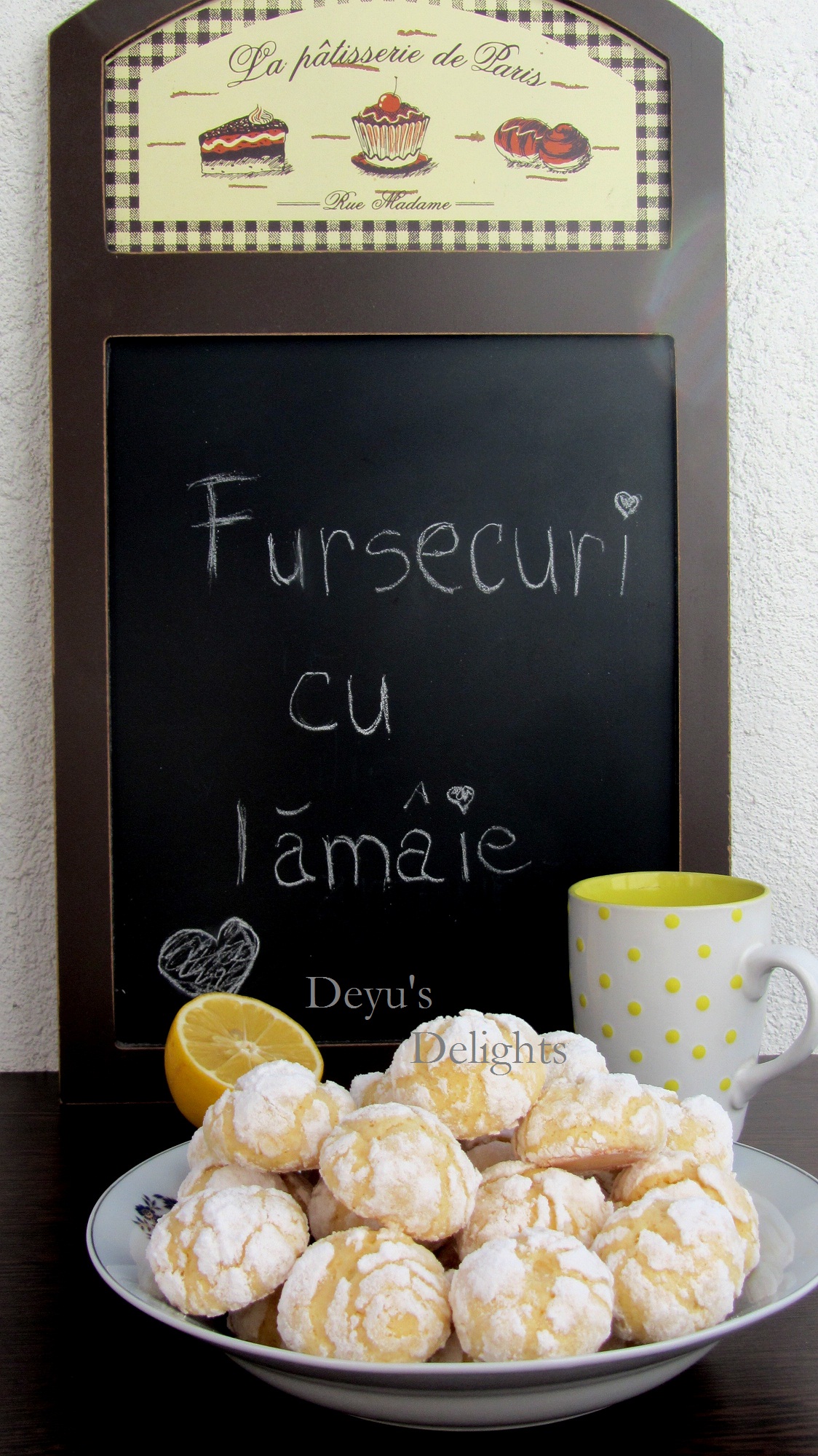 Fursecuri cu lamaie (Lemon crinkle)