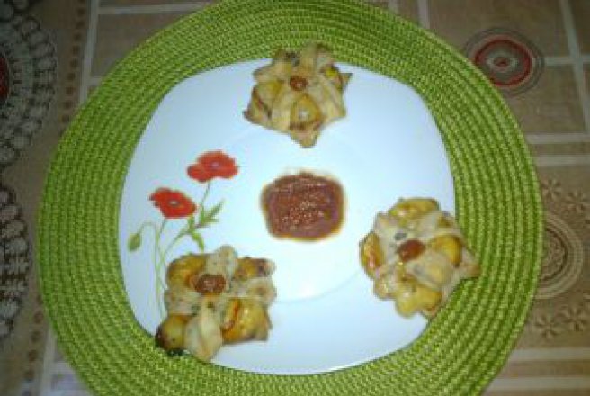 Floricele mini-pizza