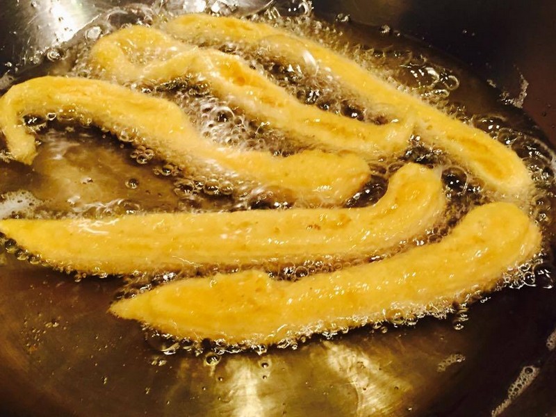 Churros cu parmezan