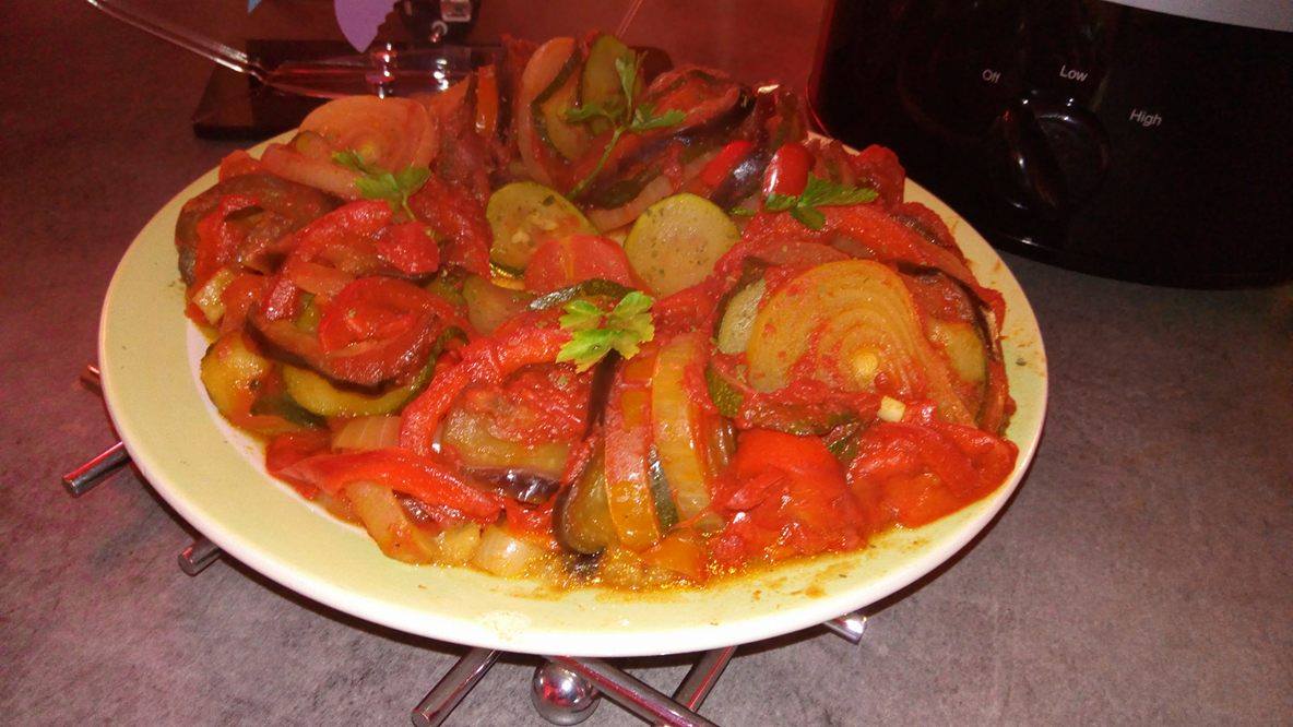 Ratatouille la slow cooker Crock-Pot