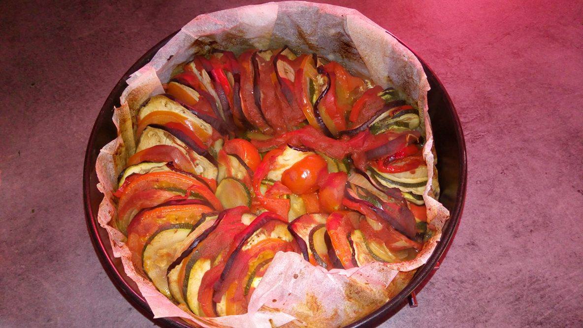 Ratatouille la cuptor