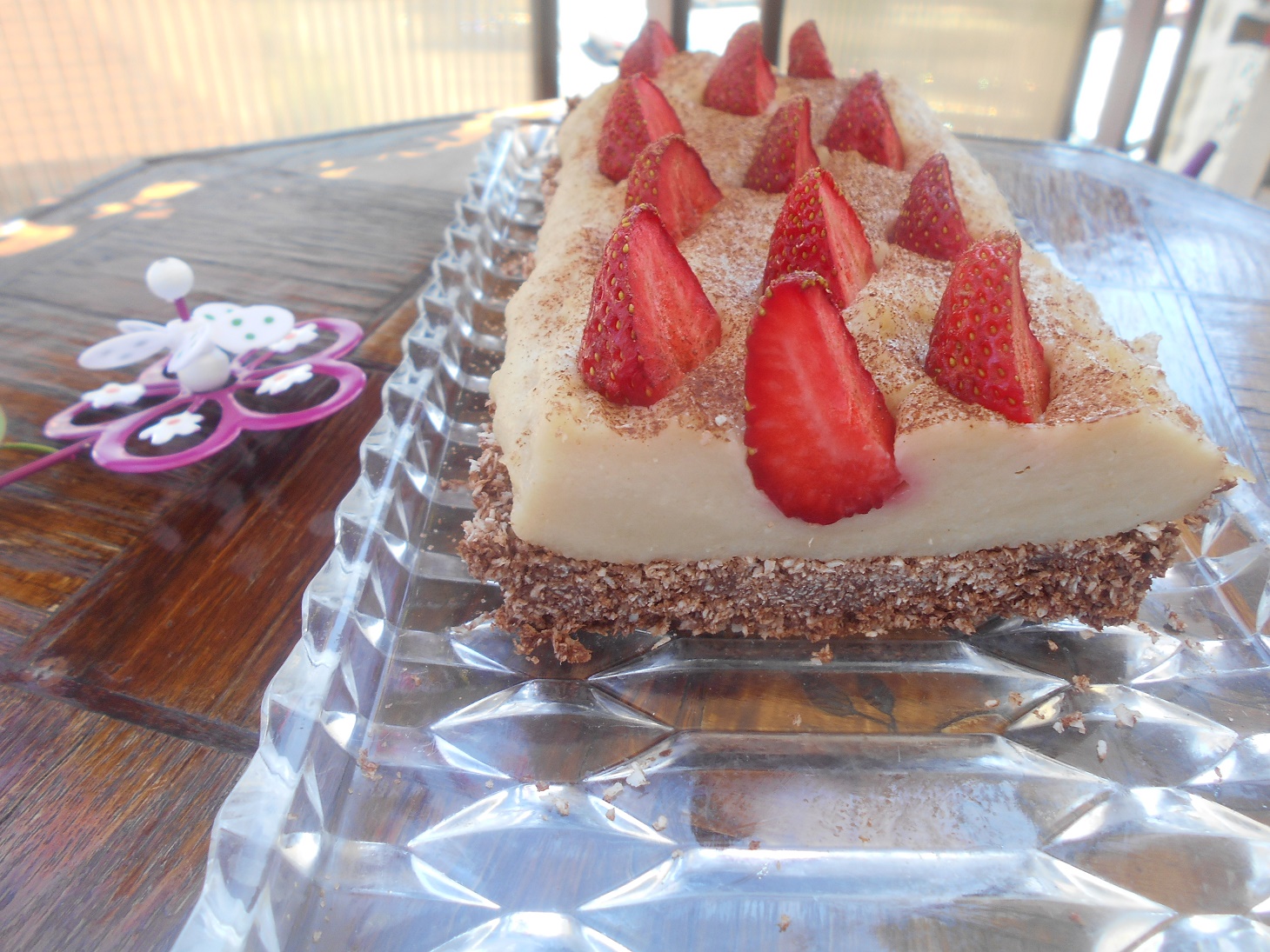 Desert tarta de cocos cu gris