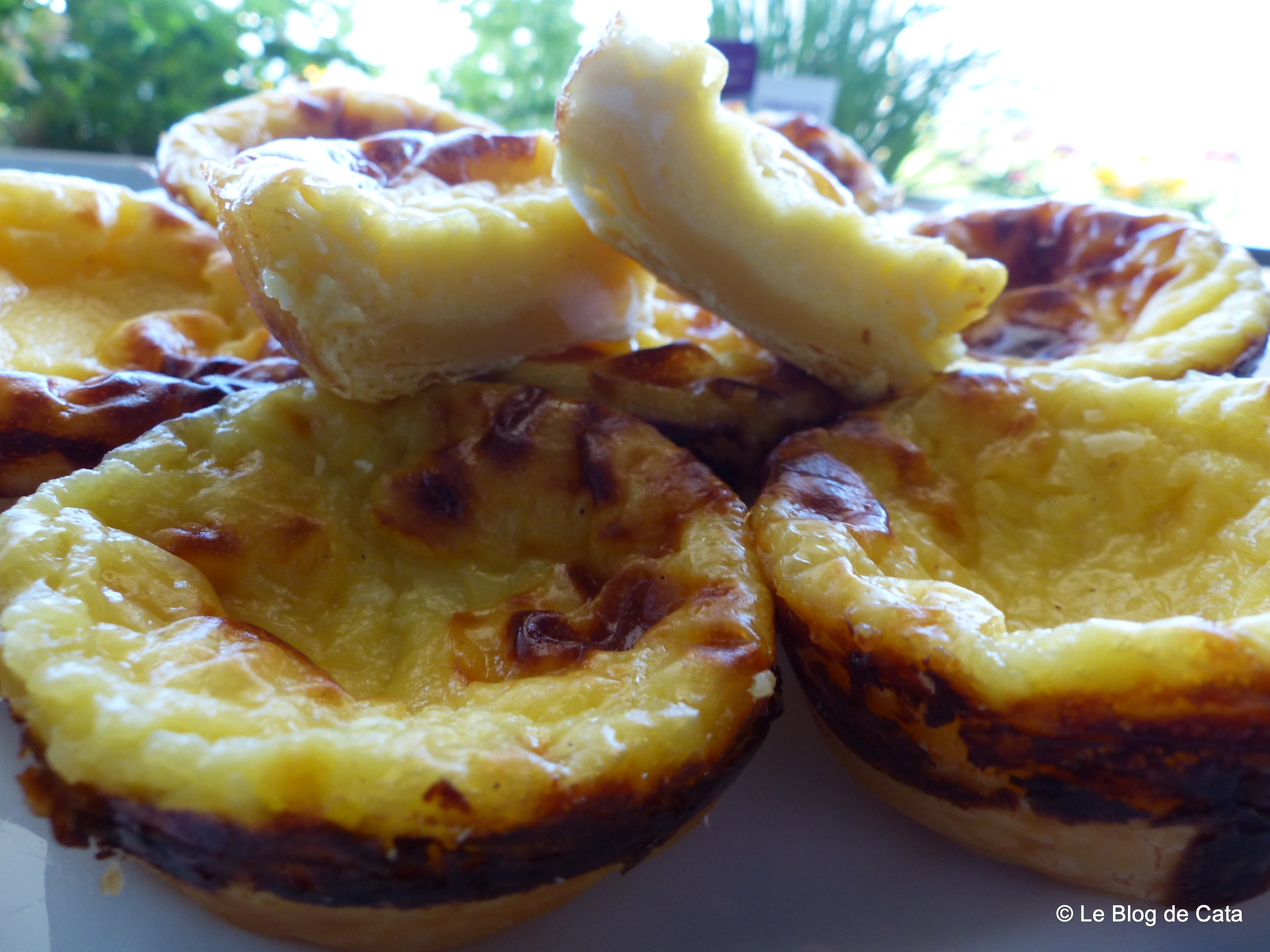 Desert flan portughez- Pasteis de Nata