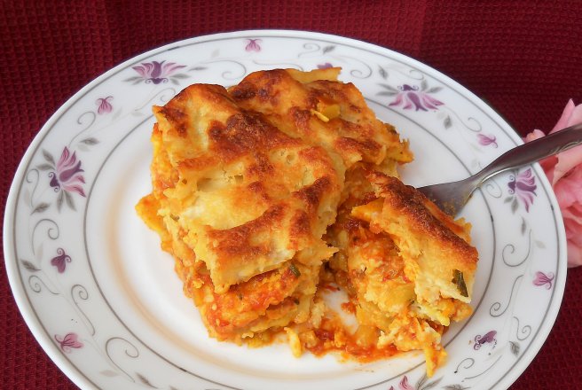 Lasagna cu dovlecei