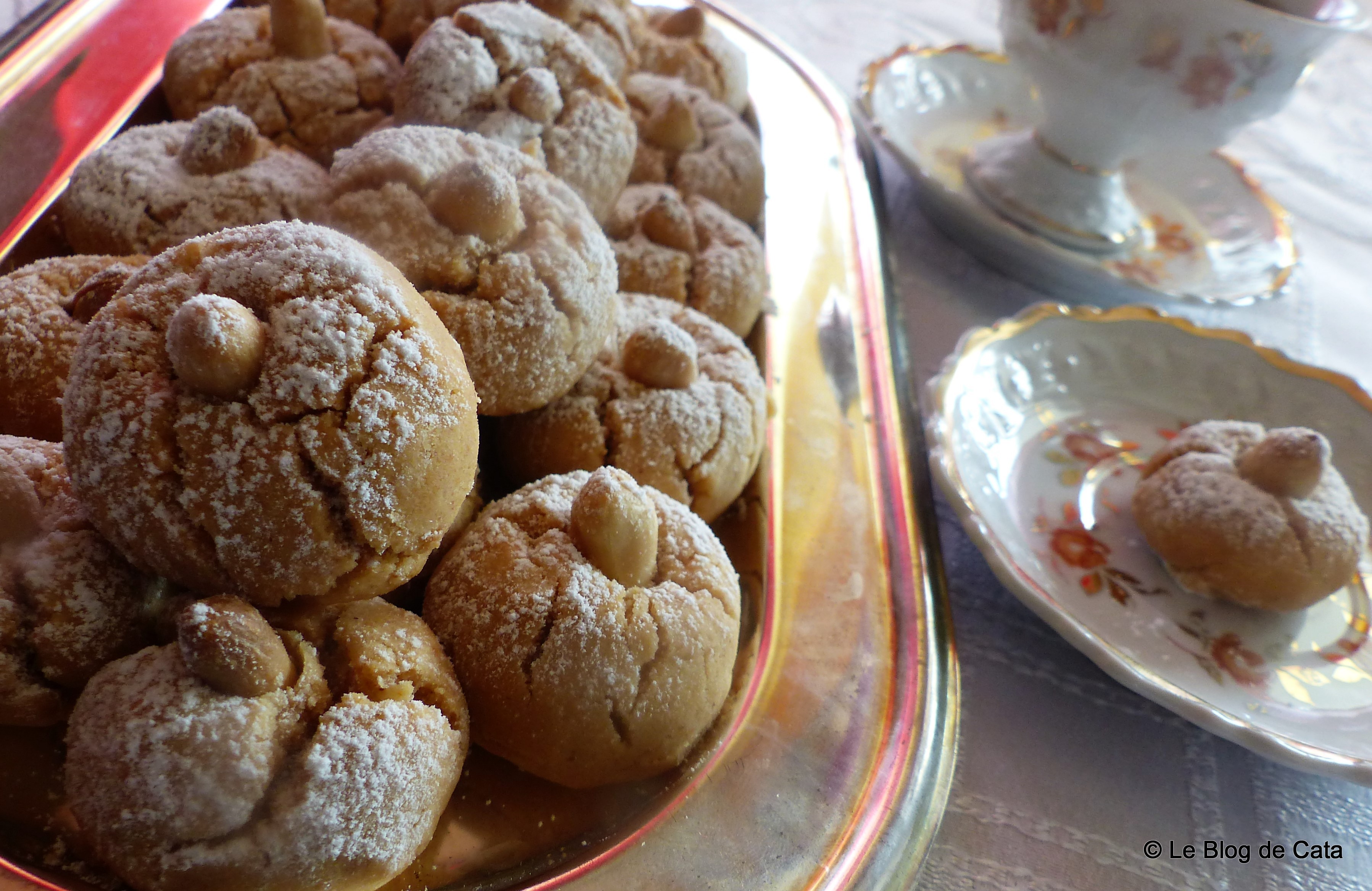 Desert biscuiti cu unt de arahide / Ghriba Lbahla