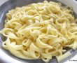 Paste Fettuccini cu curcan, smantana si ciuperci-6