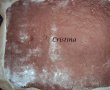 Desert prajitura cu foi si crema de vanilie-2