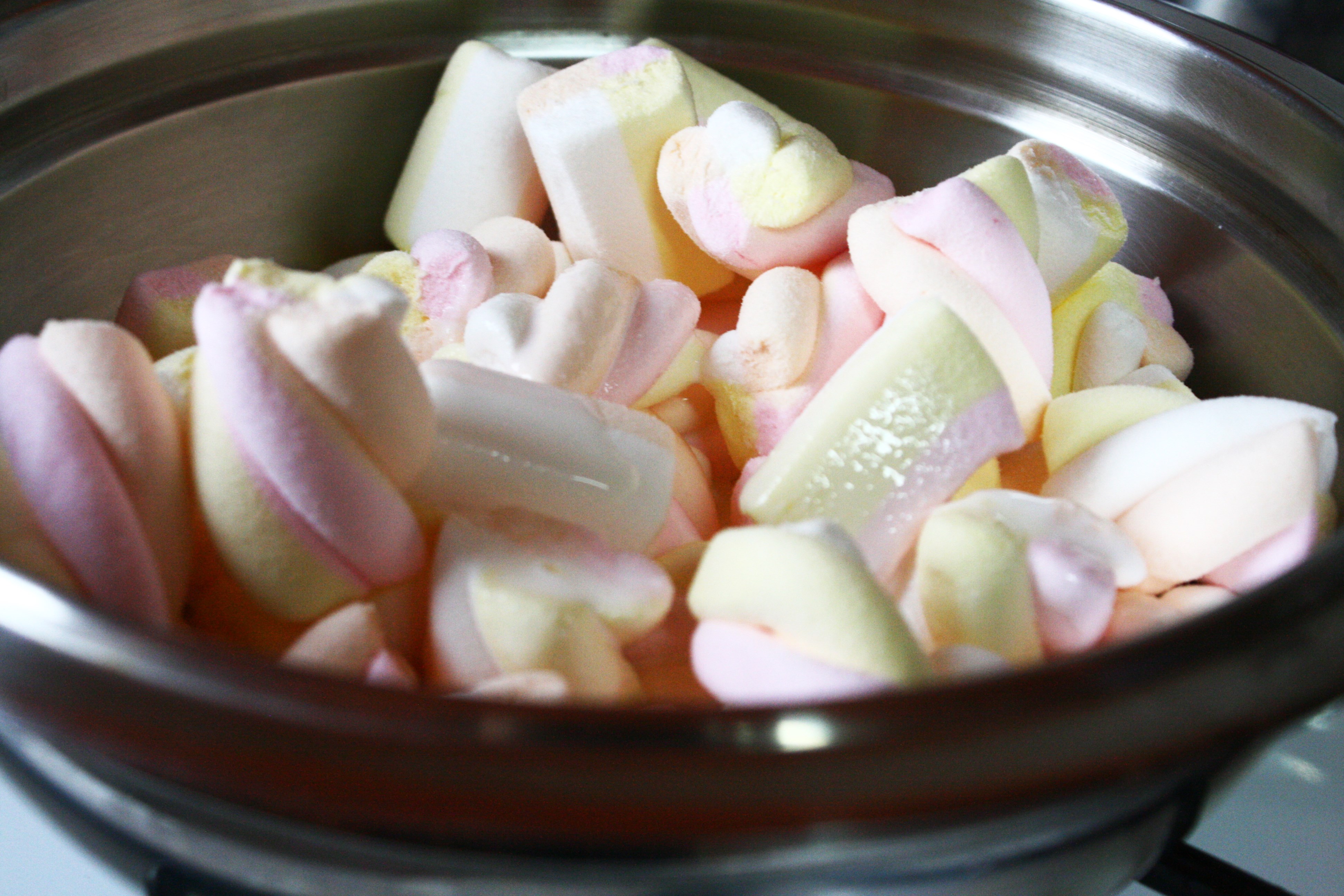 Desert marshmallows stars