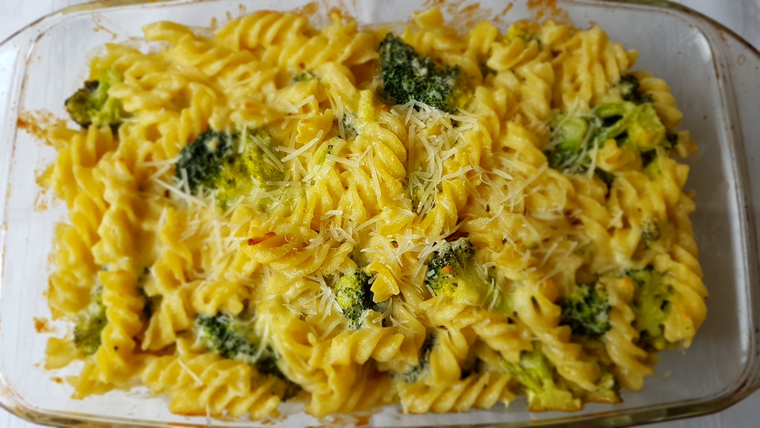 Budinca de paste cu broccoli