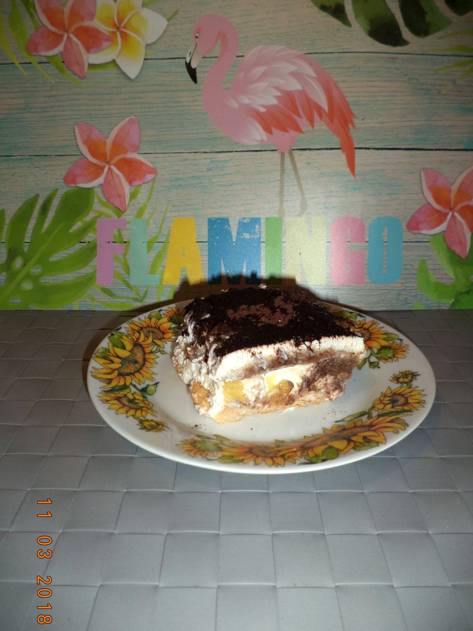 Desert tiramisu cu ananas