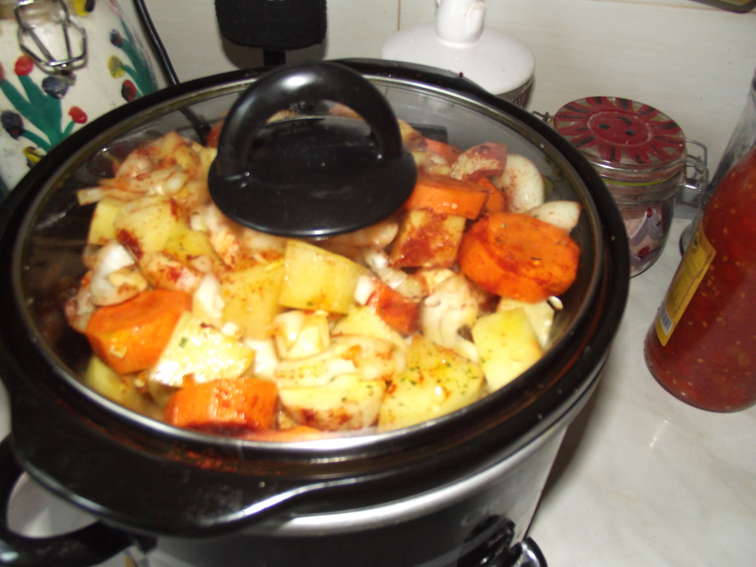 Tocanita de vitel la slow cooker Crock-Pot