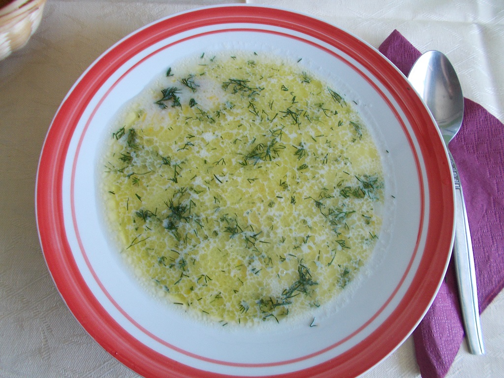 Ciorba de pui a la grec (Avgolemono)