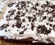 Desert prajitura cu ciocolata si oreo-5