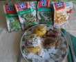 Muschiulet de porc cu ierburi aromatice si cartofi cu sos de cascaval si smantana-0