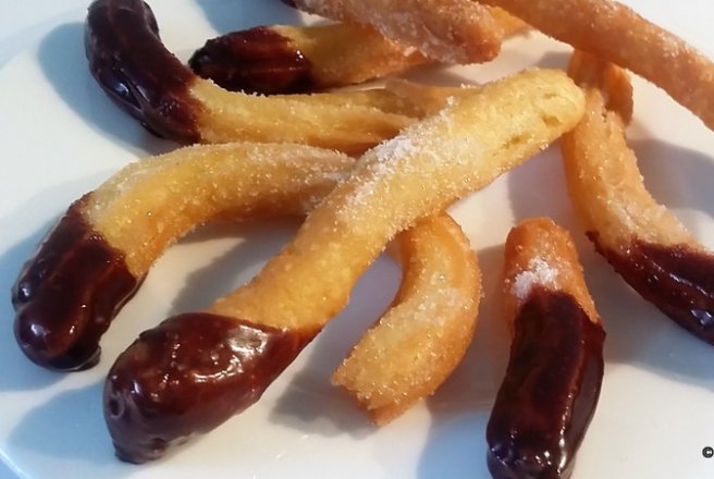 Desert churros spanioli de casa