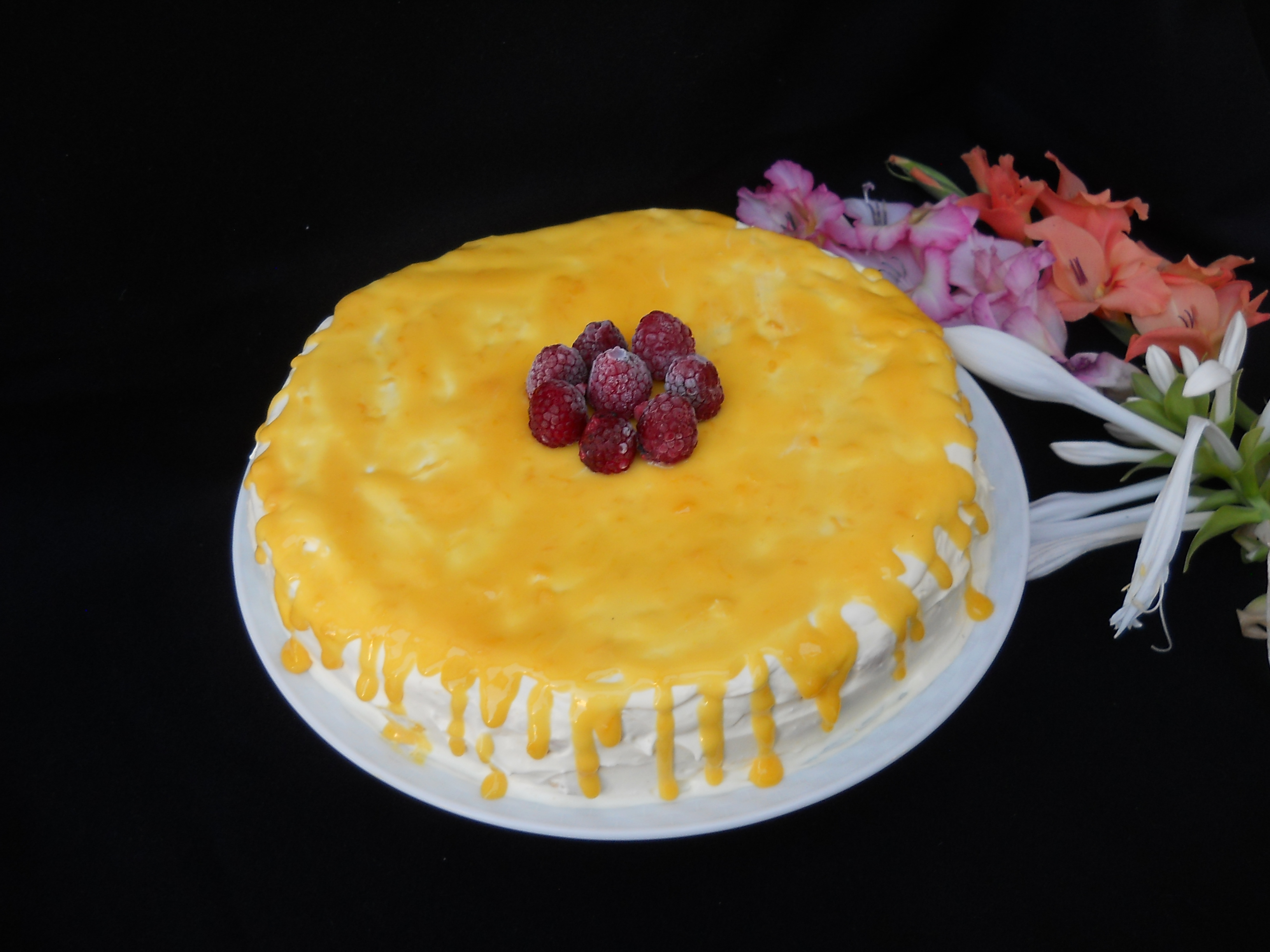 Desert tort cu lemon curd